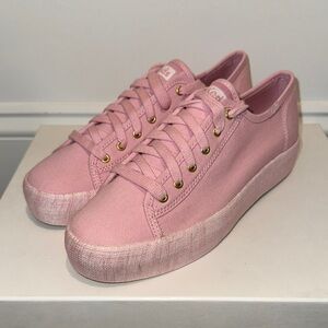 Keds Pink Sneakers Glossy Finish
